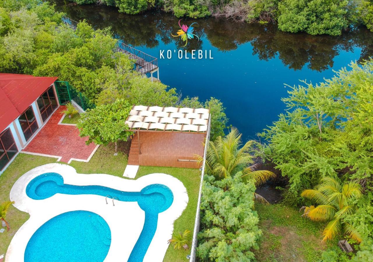 Ko'Olebil Hotell Boca del Cielo Exteriör bild